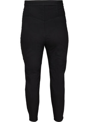 Super high-waisted Bea jeans, Black, Packshot image number 1