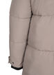 Puffer jacket with hood and contrast detailing, Beige, Packshot image number 4