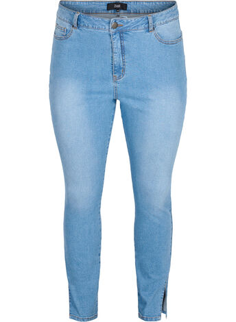 High-waisted Amy jeans with slits