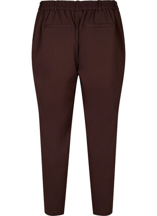 Cropped trousers with pockets, Coffee Bean, Packshot image number 1