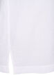 Long viscose shirt with short sleeves, Bright White, Packshot image number 3
