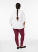Cotton leggings with lining, Dark Bordeaux, Model image number 2