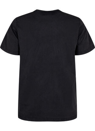 Organic cotton T-shirt with eagle motif, Grey California, Packshot image number 1