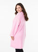 Knitted dress with contrast stitching, Pink, Model image number 2