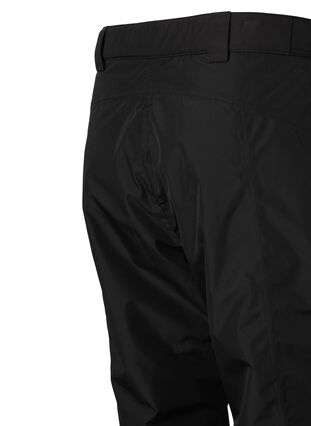 Ski trousers with adjustable waist, Black, Packshot image number 3