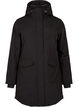 Water-repellent softshell jacket with quilted lining, Black, Packshot image number 0