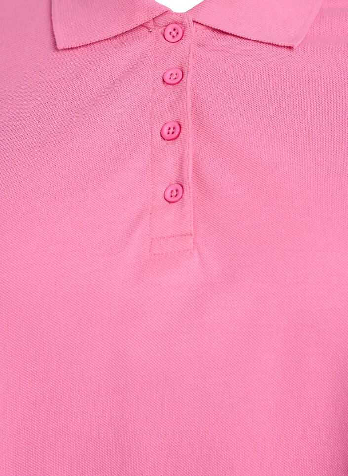 Polo shirt with short sleeves, Pink, Packshot image number 2