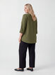 Tunic with 3/4 sleeves, Green, Model image number 2