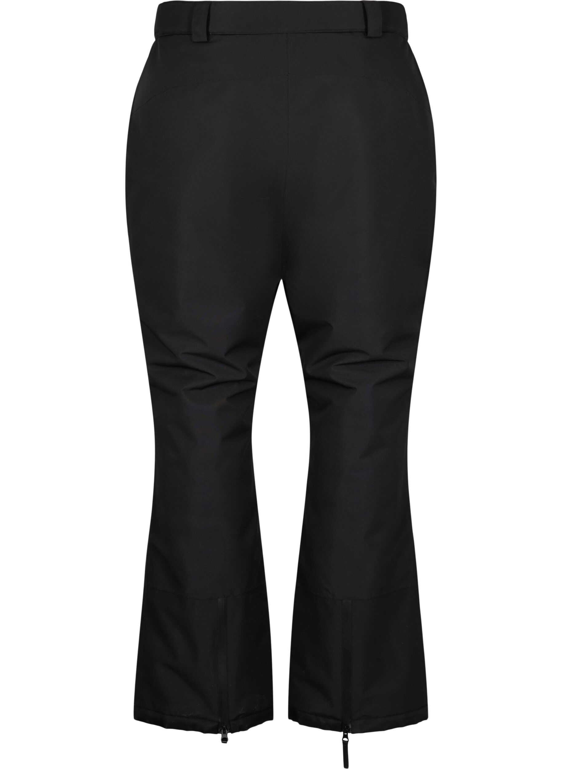 Zizzifashion Ski trousers with pockets and adjustable waist, Black, Packshot image number 1