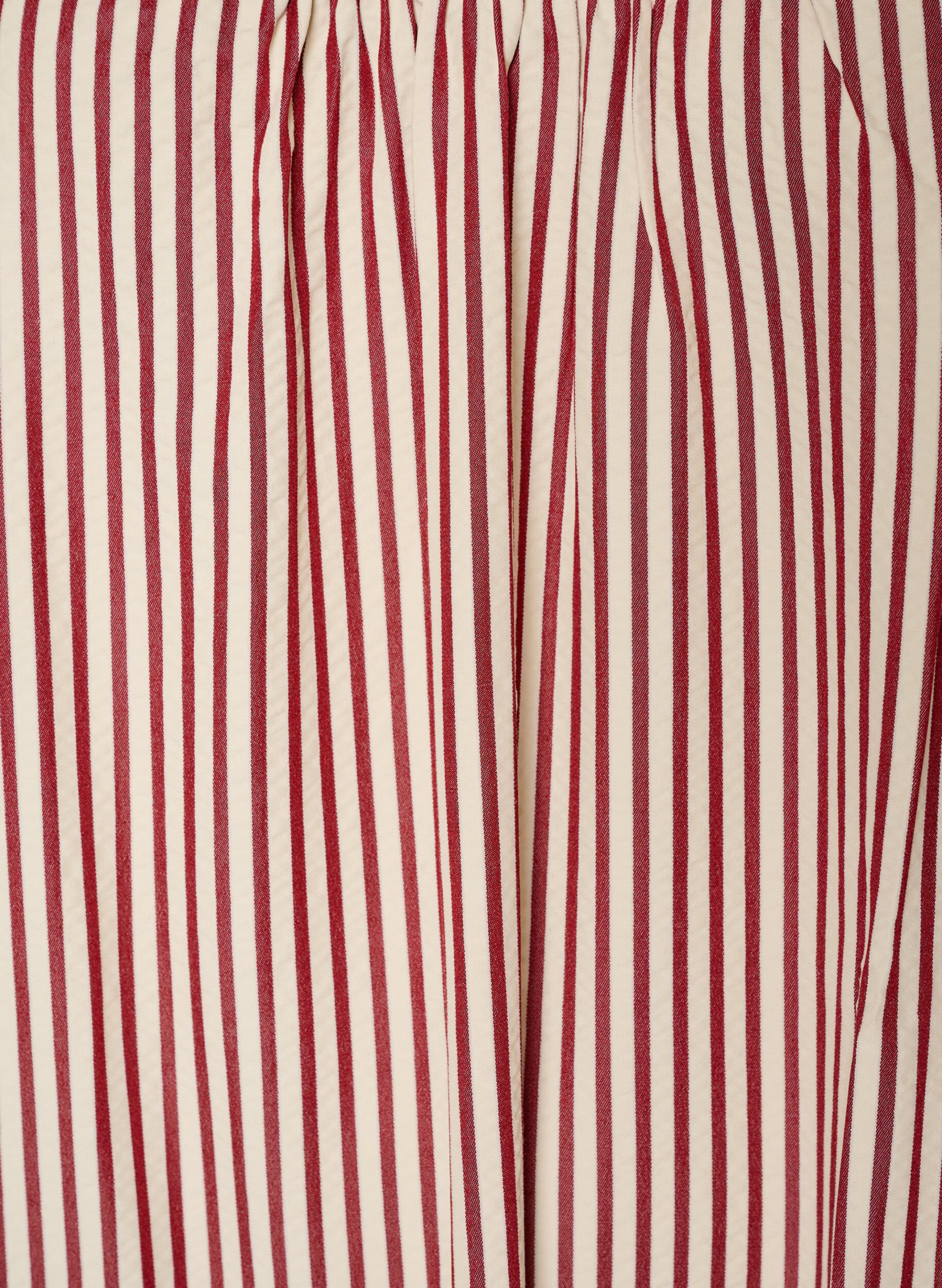 ZizzifashionSummer dress with stripes and A-line shape, Red, Packshot image number 2