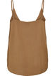 Strap top in viscose, Brown, Packshot image number 1