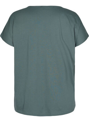 Cotton mix t-shirt, Balsam Green, Packshot image number 1
