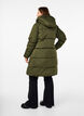 Puffer coat with hood, Green, Model image number 2