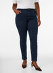 Slim fit Emily jeans with normal waist, Blue, Model image number 3