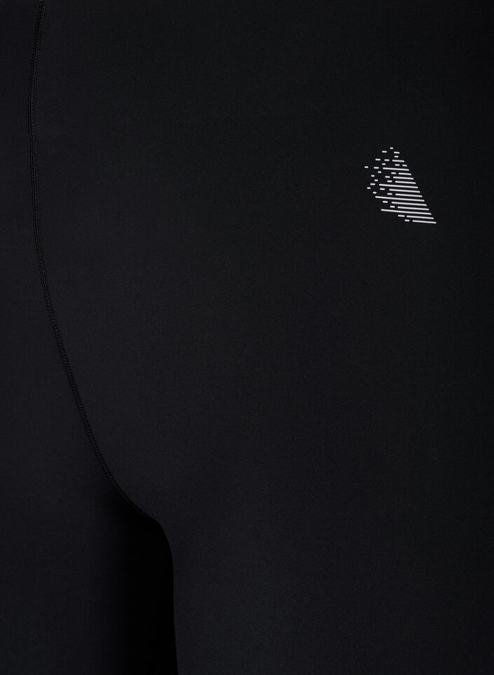 Tight-fitting training shorts with pocket, Black, Packshot image number 2