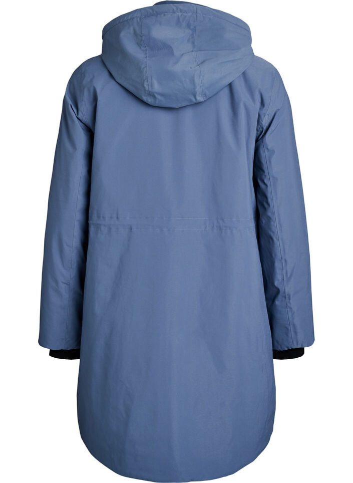 Functional padded winter parka, Blue, Packshot image number 1