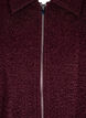 Short jacket with zipper, Dark Bordeaux, Packshot image number 2