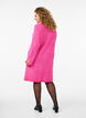 Knitted dress with slits, Raspberry Rose Mel., Model image number 1