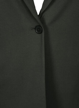 Simple blazer with button closure, Forest Night, Packshot image number 2