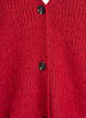 Knit cardigan with v-neck, Red, Packshot image number 2