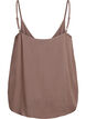 Strap top in viscose, Brown, Packshot image number 1