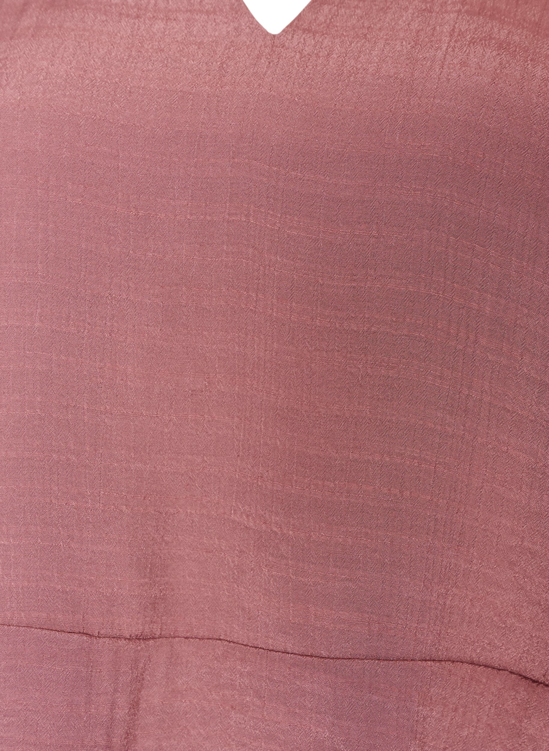 ZizzifashionA-line dress with layered ruffles, Rose, Packshot image number 2