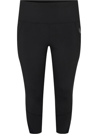 Sports leggings with side pocket and 7/8 length
