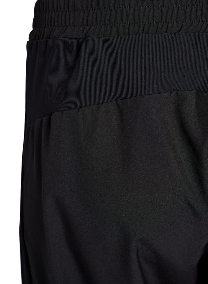 Lightweight training trousers with pockets, Black, Packshot image number 3