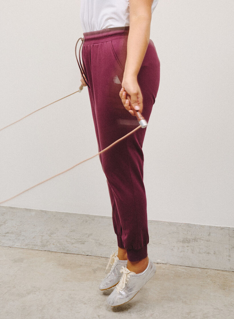 Solid-coloured training T-shirt, White, Image image number 0