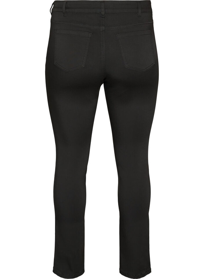 Emily Stay Black jeans with regular waist, Black, Packshot image number 1