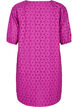 Short dress with embroidered floral pattern, Purple, Packshot image number 1
