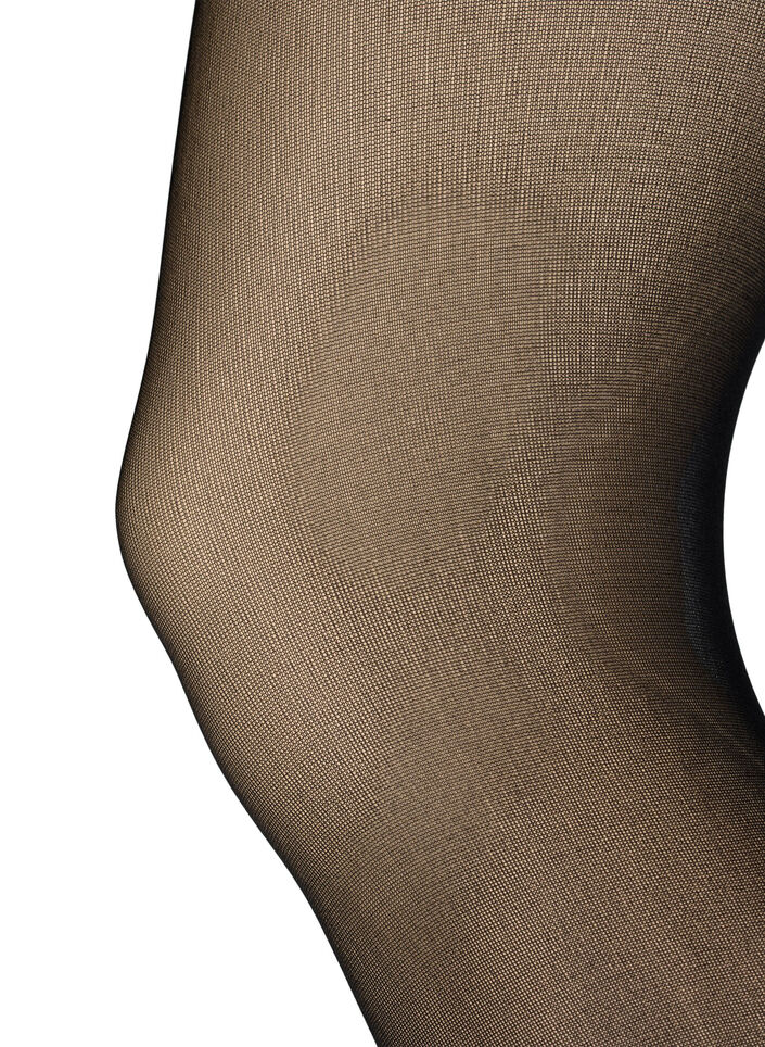 Tights in 40 denier with push-up effect., Black, Packshot image number 1
