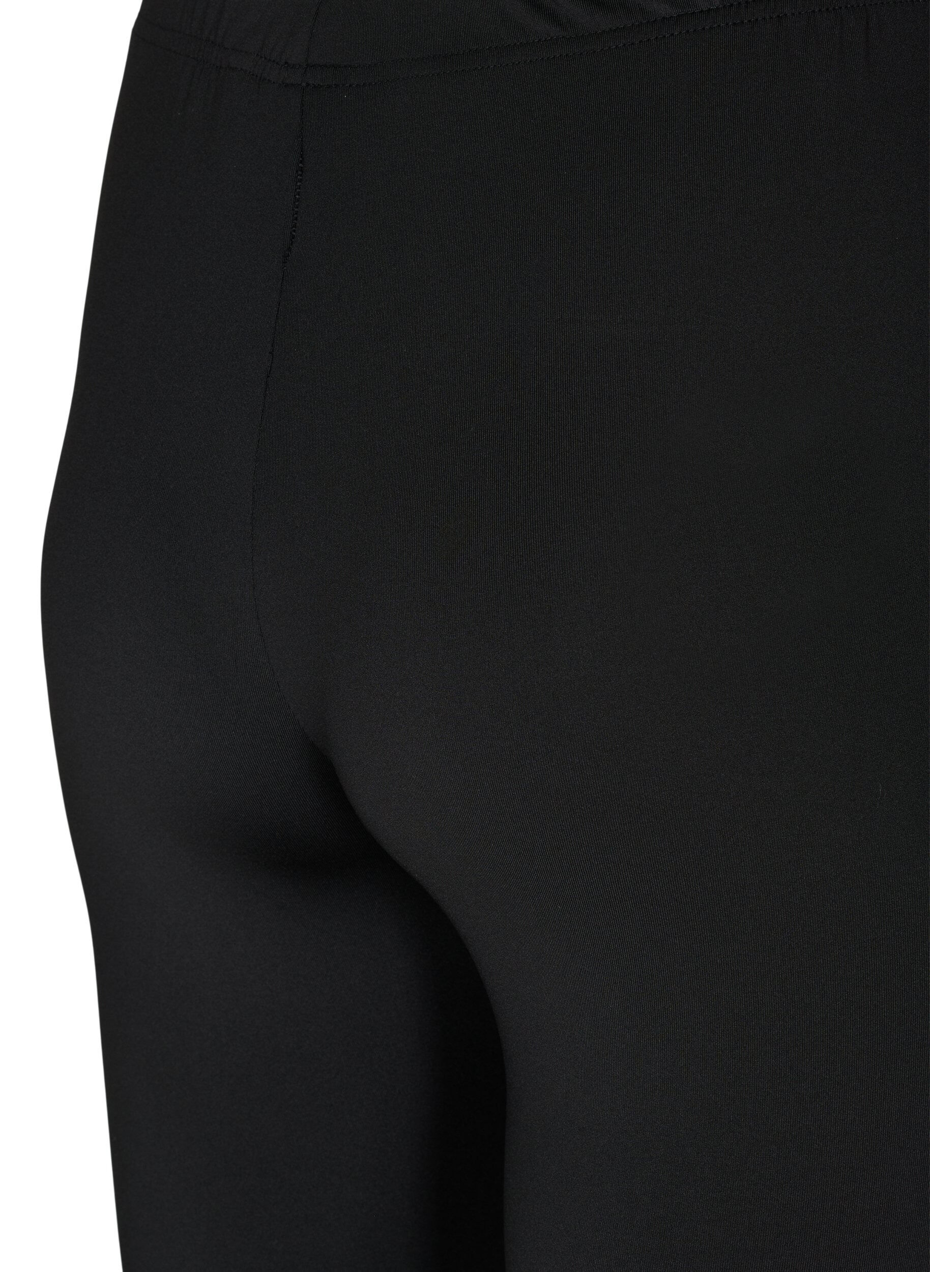 Zizzifashion 2-pack basic leggings, Black, Packshot image number 2