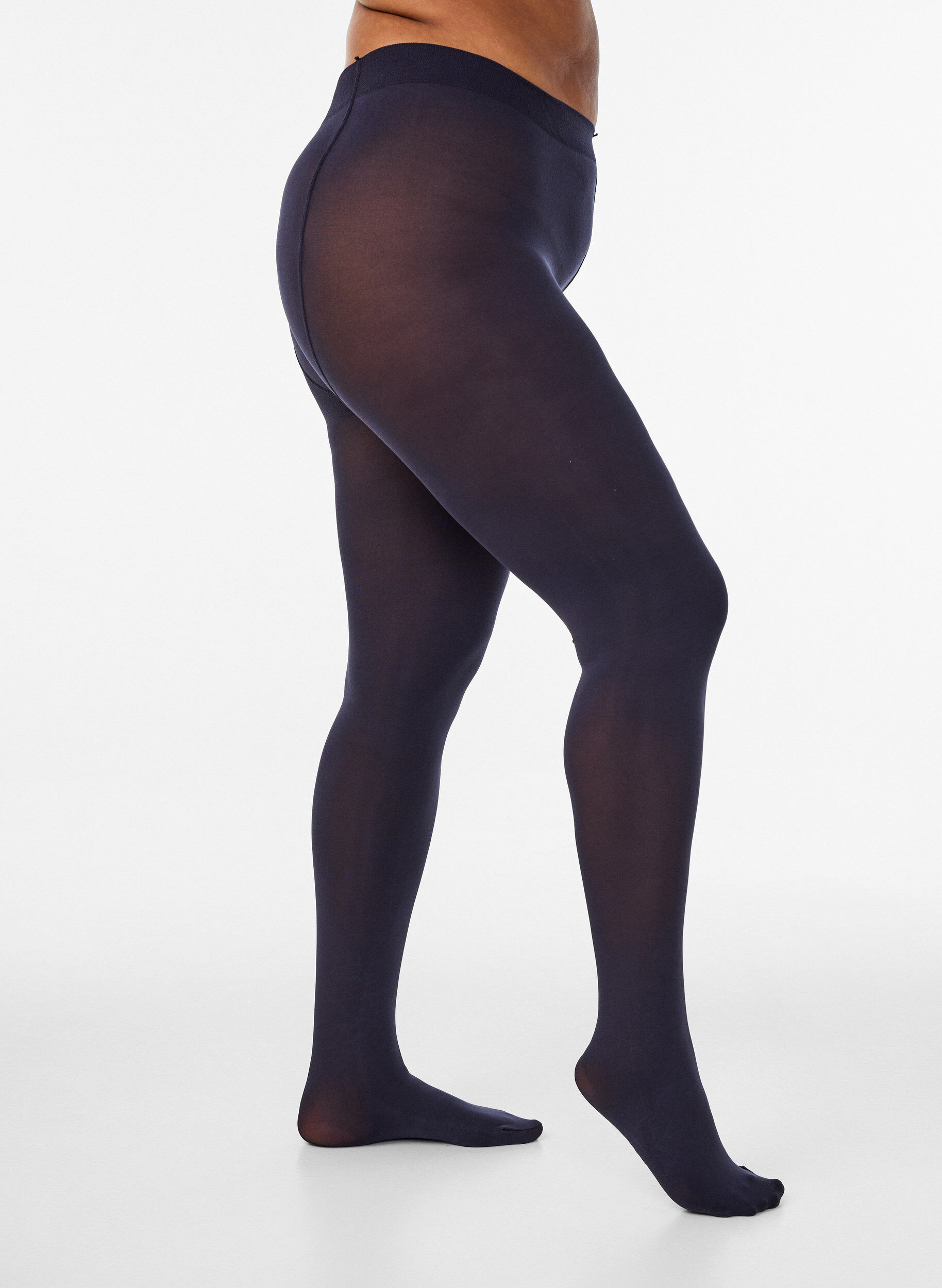 Zizzifashion100 denier tights, Blue, Packshot image number 0