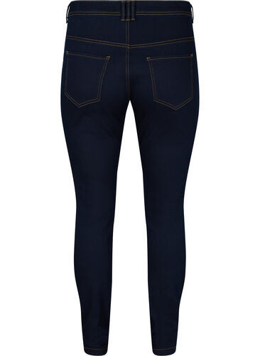 Extra slim fit Amy jeans with a high waist, Blue denim, Packshot image number 1