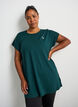 Long training t-shirt, Green, Model image number 0