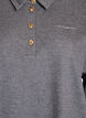 Sweat polo shirt with decorative buttons, Grey, Packshot image number 2