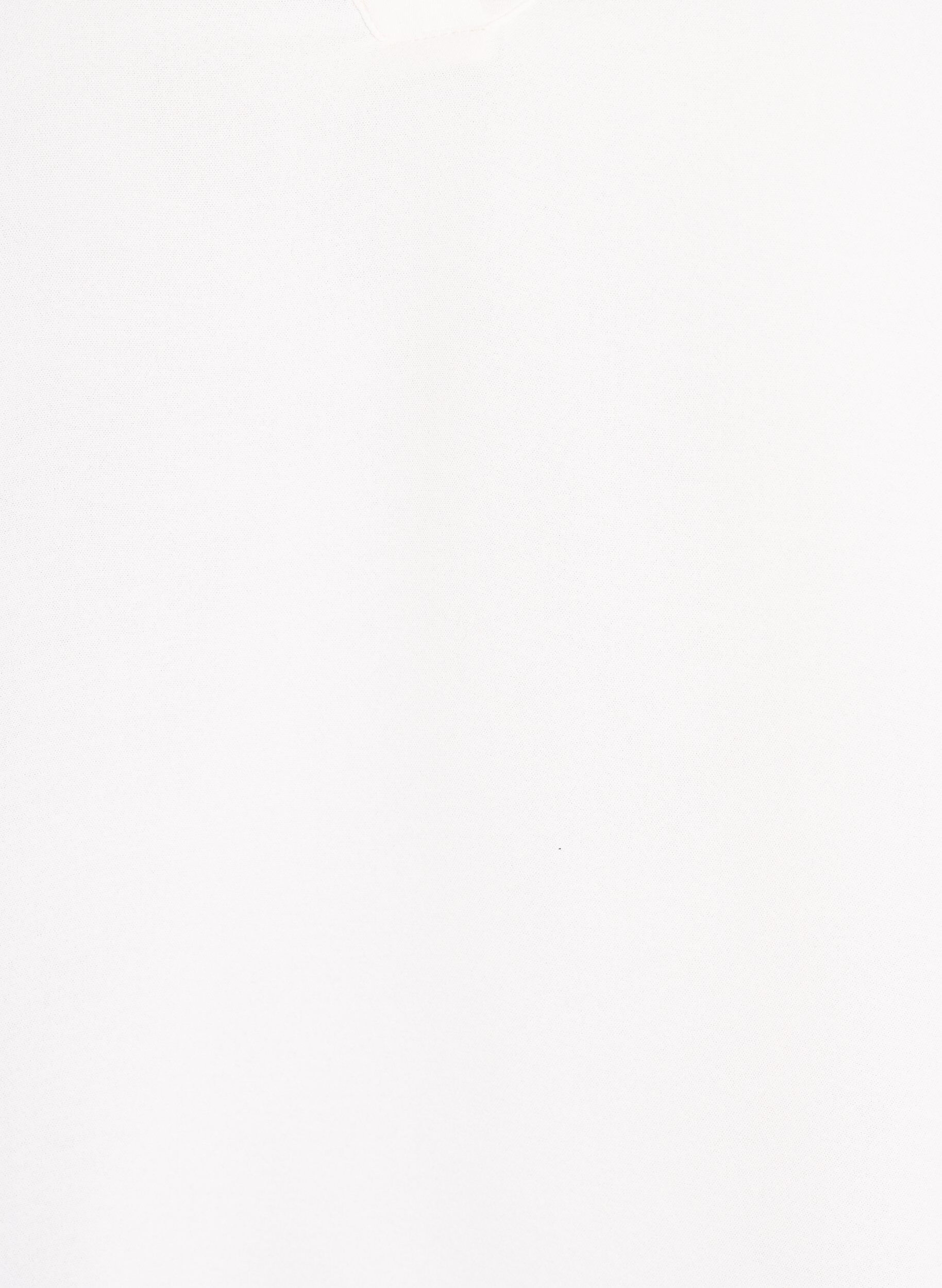 ZizzifashionBlouse with smock cuffs and V-neck, Vanilla, Packshot image number 2