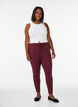Cropped Maddison trousers, Red, Model image number 0