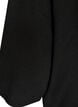 Knitted blouse in a viscose blend with a turtleneck, Black, Packshot image number 3