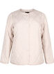 Quilted jacket with buttons, Pumice Stone, Packshot image number 0