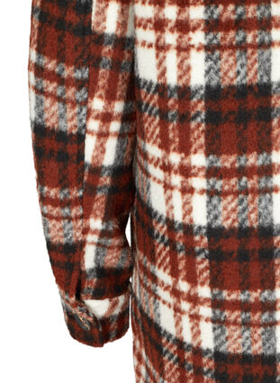 Checkered shirt jacket with chest pockets, Sequoia Check, Packshot image number 3