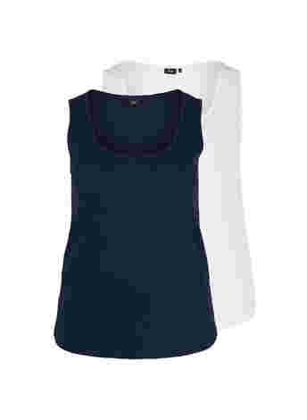 2-pack basic tank top with rib