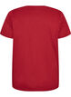 Christmas t-shirt in organic cotton, Red, Packshot image number 1