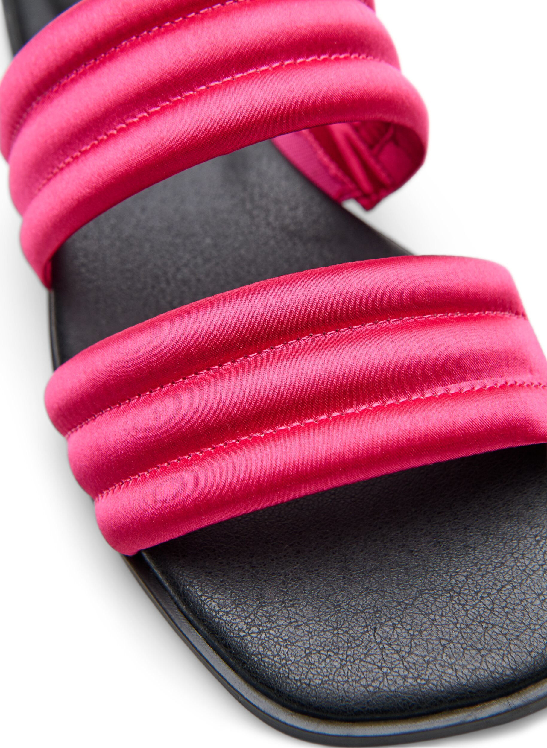 Zizzifashion Sandal with padded straps, Pink, Packshot image number 3