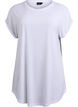 Short sleeve nightgown with text print, , Packshot image number 0
