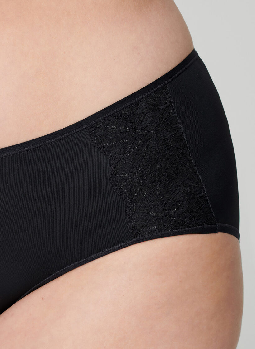 Knickers (2 pack), Black/Black, Model image number 3