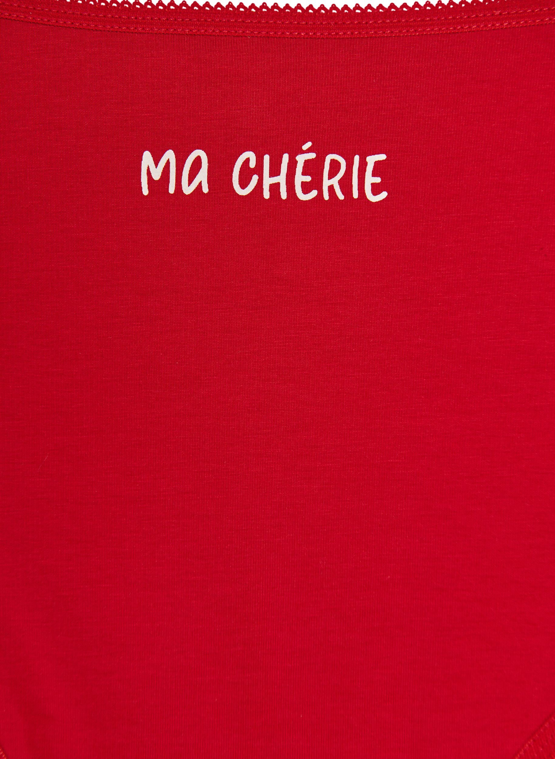 Zizzifashion 7-pack hipster briefs with regular waist, Red, Packshot image number 4