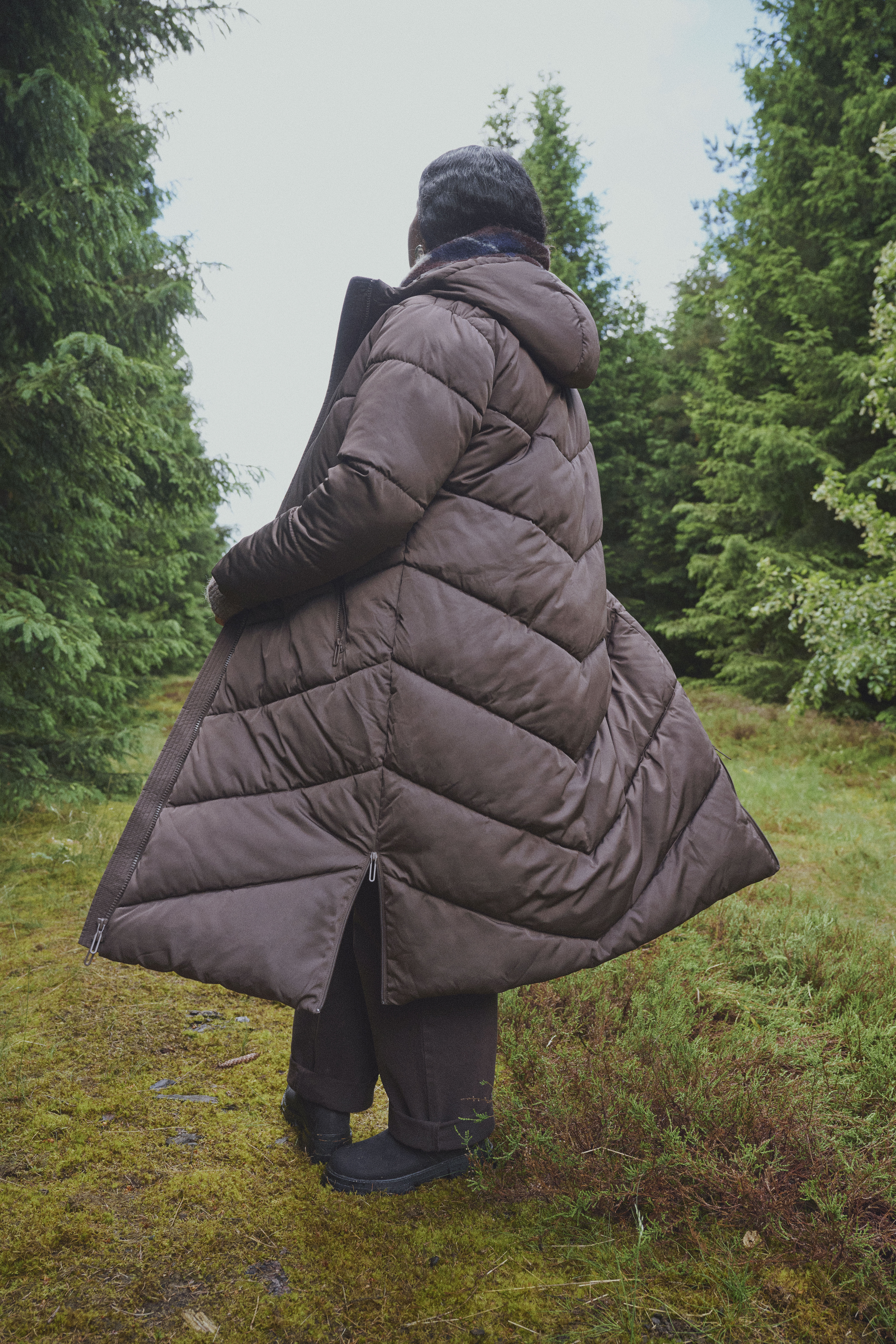 ZizzifashionWarm forest look in earth tones, , Model