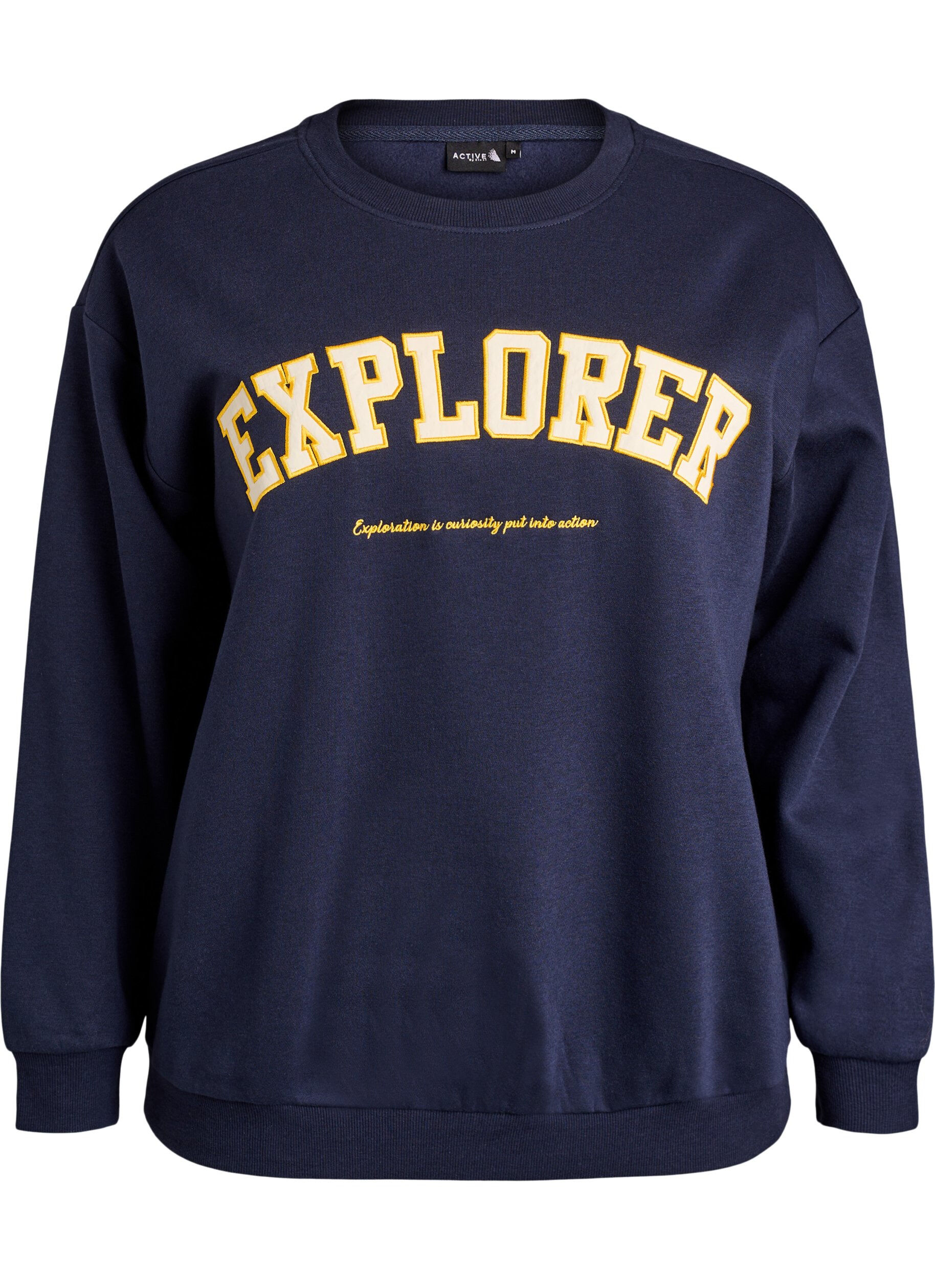 Sweatshirt with statement detail